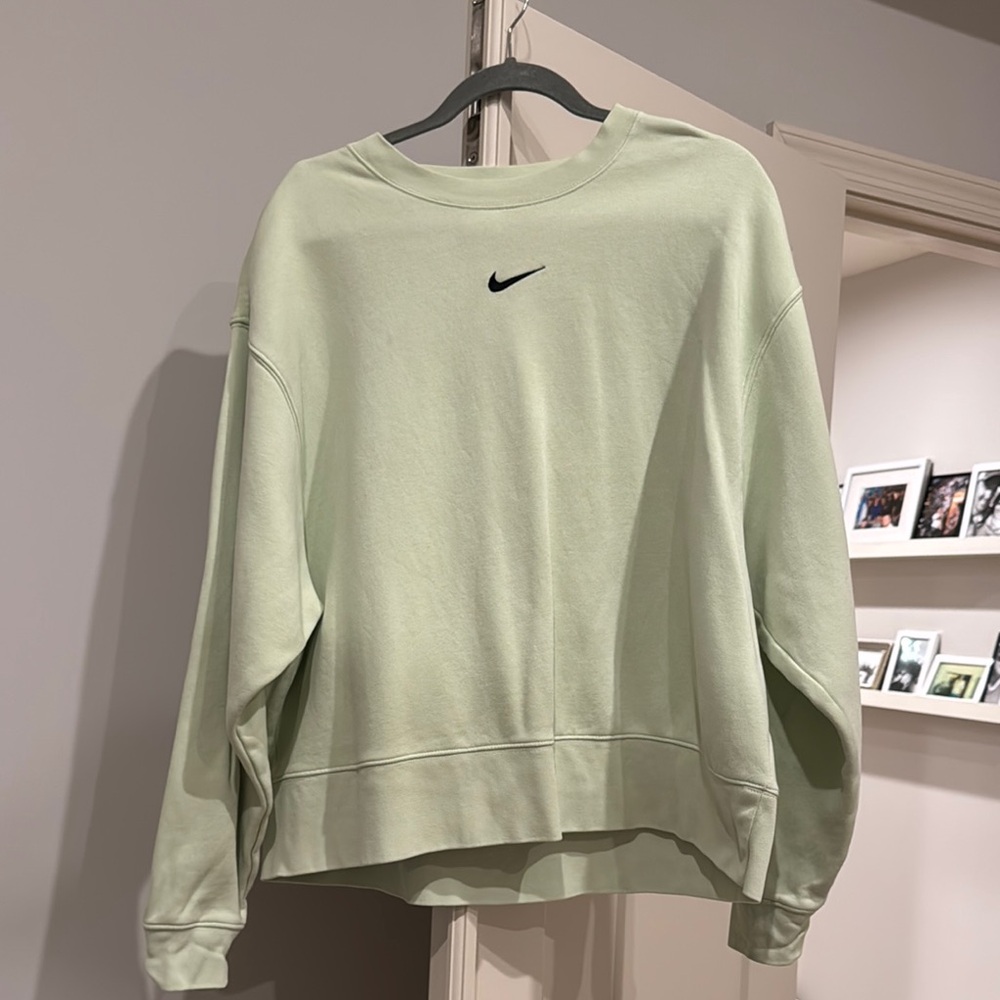 Nike Light Green Sweatshirt